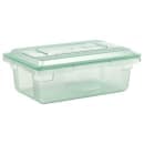 Carlisle 3 1/2 gal Food Storage Box - 18x12x6" Green (10611C09) thumbnail 3