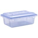 Carlisle 3 1/2 gal Food Storage Box - 18x12x6" Blue (10611C14) thumbnail 3