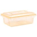 Carlisle 3 1/2 gal Food Storage Box - 18x12x6" Yellow (10611C22) thumbnail 3