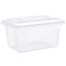 Carlisle 5 gal Food Storage Box - 18x12x9" Clear (1061207) thumbnail 3