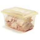 Carlisle 5 gal Food Storage Box - 18x12x9" Yellow (10612C22) thumbnail 4