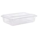 Carlisle 8 1/2 gal Food Storage Box - 26x18x6" Clear (1062107) thumbnail 3