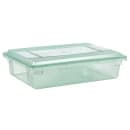 Carlisle 8 1/2 gal Food Storage Box - 26x18x6" Green (10621C09) thumbnail 3