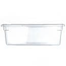 Carlisle 12 1/2 gal Food Storage Box - 26x18x9" Clear (1062207) thumbnail 2