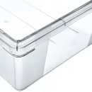 Carlisle 12 1/2 gal Food Storage Box - 26x18x9" Clear (1062207) thumbnail 4