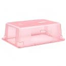 Carlisle 12 1/2 gal Food Storage Box - 26x18x9" Red (10622C05) thumbnail 2