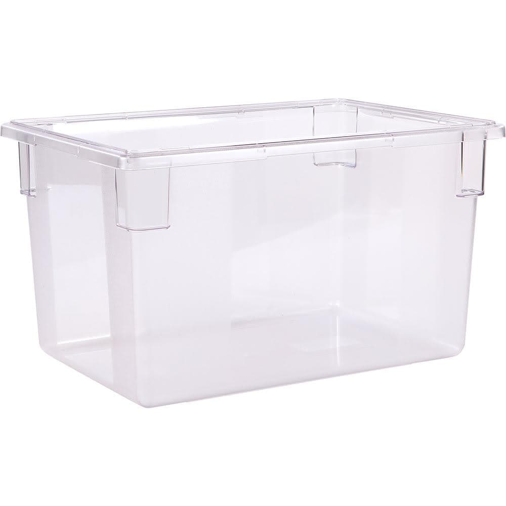 Carlisle 21 1/2 gal Food Storage Box - 26x18x15" Clear (1062407)