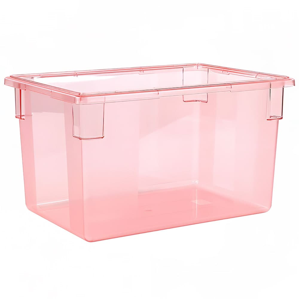 Carlisle 21 1/2 gal Food Storage Box - 26x18x15" Red (10624C05)