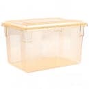 Carlisle 21 1/2 gal Food Storage Box - 26x18x15" Yellow (10624C22) thumbnail 3