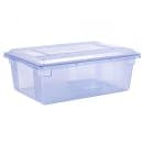 Carlisle Food Storage Lid - 26x18" Blue (10627C14) thumbnail 2
