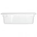 Carlisle 3 1/2 gal Food Storage Box - 18x12x6" White (1063102) thumbnail 2