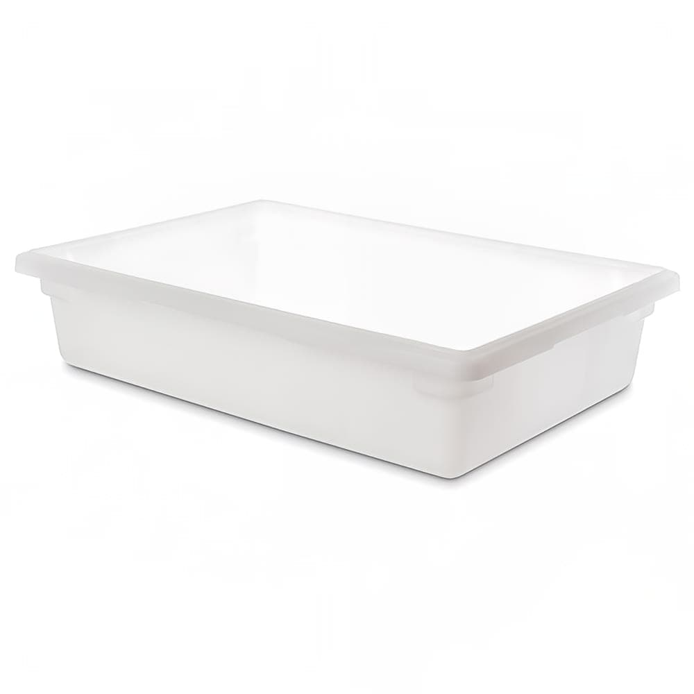 Carlisle 8 1/2 gal Food Storage Box - 26x18x6" White (1064102)