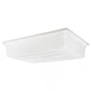 Carlisle 8 1/2 gal Food Storage Box - 26x18x6" White (1064102) thumbnail 2