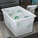 Carlisle 21 1/2 gal Food Storage Box - 26x18x15" White (1064402) thumbnail 5