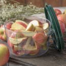 Carlisle 2 qt Round Food Storage Container - Stackable, Clear (1076307) thumbnail 6