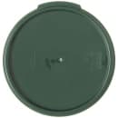Carlisle Food Storage Lid, for 2 & 4 qt Containers, Round, Forest Green (1077108) thumbnail 2