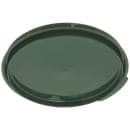 Carlisle Food Storage Lid, for 2 & 4 qt Containers, Round, Forest Green (1077108) thumbnail 4