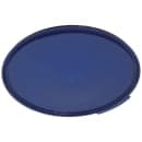 Carlisle 12/18/22 qt Round Food Storage Lid - Blue (1077360) thumbnail 3