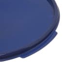 Carlisle 12/18/22 qt Round Food Storage Lid - Blue (1077360) thumbnail 4