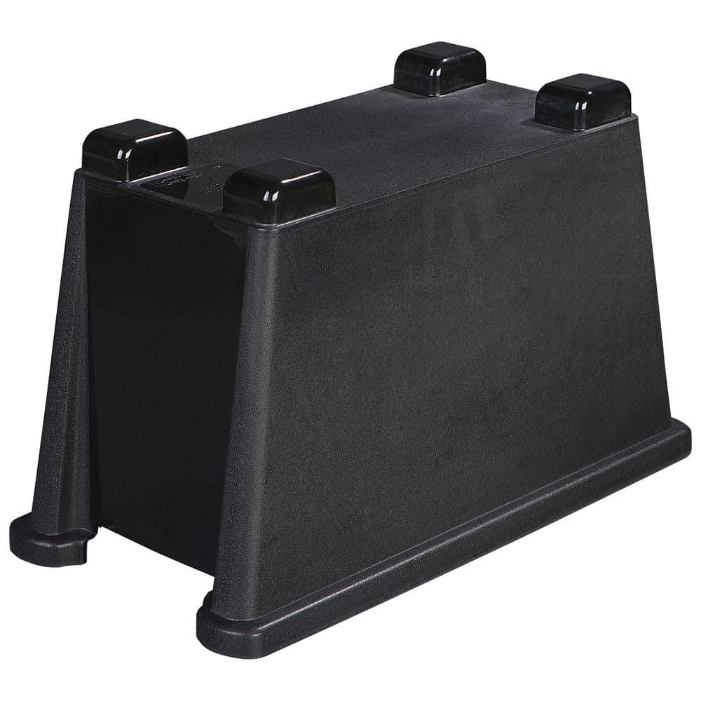Carlisle Single Beverage Dispenser Base - Polypropylene, Black (1086803)
