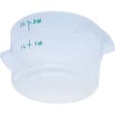 Carlisle 2 qt Round Storage Container - Clear (1096330) thumbnail 2
