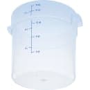 Carlisle 18 qt Round Storage Container - Clear (1096830) thumbnail 2