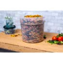 Carlisle 18 qt Round Storage Container - Clear (1096830) thumbnail 5