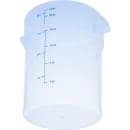 Carlisle 22 qt Round Storage Container - Clear (1096930) thumbnail 2