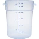 Carlisle 22 qt Round Storage Container - Clear (1096930) thumbnail 3