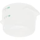 Carlisle 2 qt Round Storage Container - White (1097302) thumbnail 2
