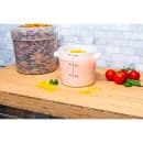 Carlisle 6 qt Round Storage Container - White (1097502) thumbnail 5