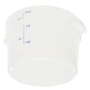 Carlisle 12 qt Round Storage Container - White (1097702) thumbnail 2
