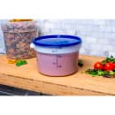 Carlisle 12 qt Round Storage Container - White (1097702) thumbnail 5