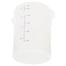 Carlisle 22 qt Round Storage Container - White (1097902) thumbnail 2