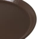 Carlisle 11" Round Griptite™ 2 Serving Tray - Fiberglass, Brown (1100GR2076) thumbnail 3