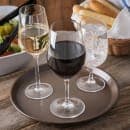 Carlisle 11" Round Griptite™ 2 Serving Tray - Fiberglass, Brown (1100GR2076) thumbnail 5