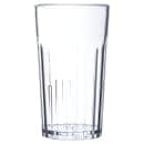 Carlisle 4 oz Clear Fluted Plastic Tumbler (110407) thumbnail 2