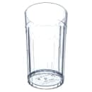 Carlisle 4 oz Clear Fluted Plastic Tumbler (110407) thumbnail 3