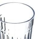Carlisle 10 oz Clear Fluted Plastic Tumbler (111007) thumbnail 4