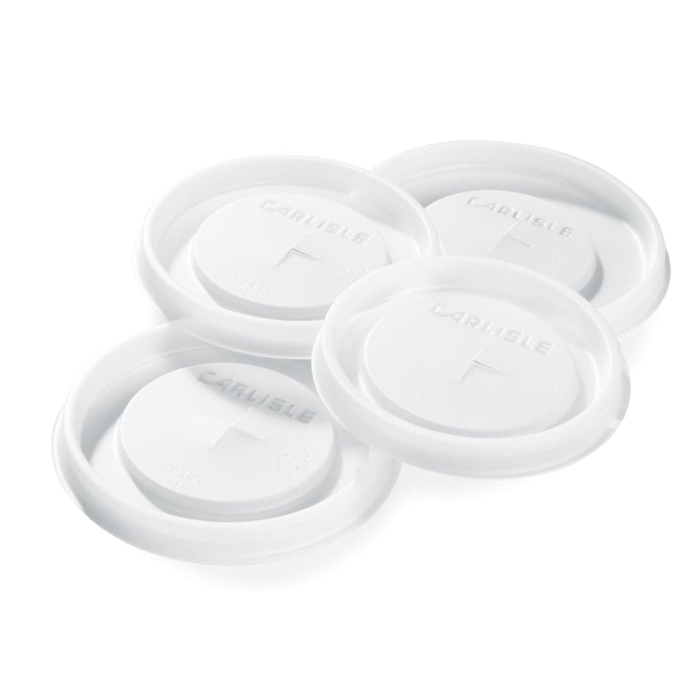 Carlisle 10 oz Disposable Tumbler Lid - (1,000/Case) Translucent (1110L30)