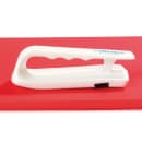 San Jamar 1178902 Cutting Board Scraper/Refinisher Tool - Stainless/White thumbnail 2