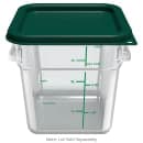 Carlisle 4 qt Square Food Storage Container - Clear (1195107) thumbnail 4