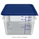 Carlisle 12 qt Square Food Storage Container - Clear (1195407) thumbnail 4