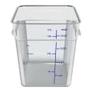 Carlisle 18 qt Square Food Storage Container - Clear (1195507) thumbnail 2