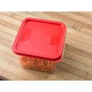 Carlisle Lid for 6 to 8 qt Squares Square Food Storage Containers - Polyethylene, Red (1197105) thumbnail 10