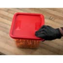 Carlisle Lid for 6 to 8 qt Squares Square Food Storage Containers - Polyethylene, Red (1197105) thumbnail 11