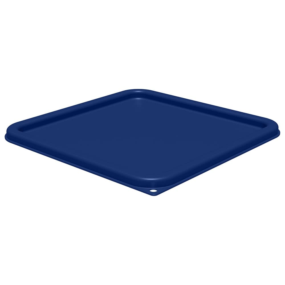 Carlisle Lid for 12 to 22 qt Food Storage Containers - Polyethylene, Royal Blue (1197260)