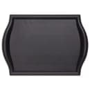 Carlisle Plastic Fast Food Tray - 17"L x 12"W, Black (1217BT03) thumbnail 2