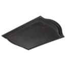 Carlisle Plastic Fast Food Tray - 17"L x 12"W, Black (1217BT03) thumbnail 3