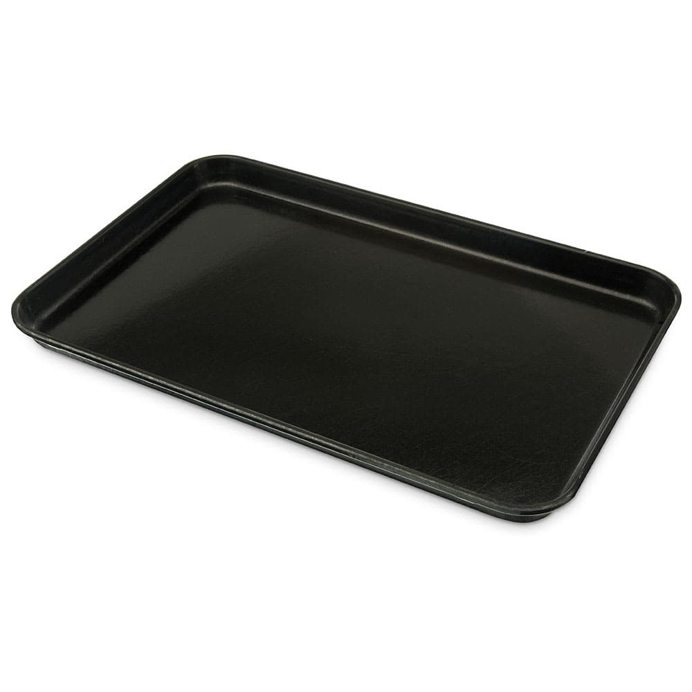 Carlisle Rectangular Market Tray - 17 3/4" x 11 7/16", Ebony (1218FMT309)